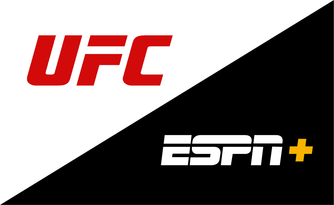 UFC and ESPN+ logos