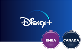 logo disney+ EMEA CANADA